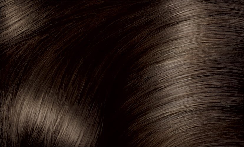Haircolor 4 Brown Excellence Creme Hair Swatch